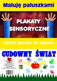 Okładka książki Plakaty sens. Maluję paluszkami. Cudowny świat
