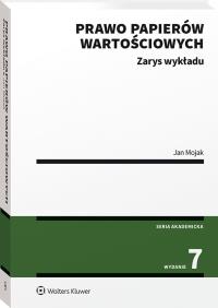 Okładka książki Prawo papierów wartościowych Zarys wykładu