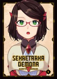 Sekretarka demona. Autor: Kamotsu Kamonabe. Dobreksiazki.pl Okładka książki Sekretarka demona