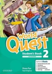 World Quest SB 2. Autor: Pye Diana, Shipton Paul. Dobreksiazki.pl Okładka książki World Quest SB 2