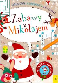 Zabawy z Mikołajem. Autor: Opracowanie zbiorowe. Dobreksiazki.pl Okładka książki Zabawy z Mikołajem