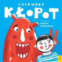 Czerwony kłopot. Autor: Strękowska Joanna. Dobreksiazki.pl Okładka książki Czerwony kłopot