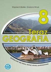 Okładka książki Geografia SP 8 Teraz geografia podręcznik SOP