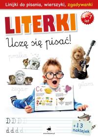 Literki. Uczę się pisać!. Autor: Opracowanie zbiorowe. Dobreksiazki.pl Okładka książki Literki. Uczę się pisać!