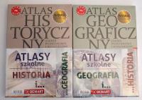 Pakiet edukacyjny Geograficzny i historyczny Atlas do liceum i technikum. Autor: Opracowanie zbiorowe. Dobreksiazki.pl Okładka książki Pakiet edukacyjny Geograficzny i historyczny Atlas do liceum i technikum