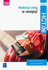 Realizacja usług w recepcji.Kwal.HGT.06./2. Autor: Cymańska-Garbowska Barbara, Danuta Witrykus. Dobreksiazki.pl Okładka książki Realizacja usług w recepcji.Kwal.HGT.06./2