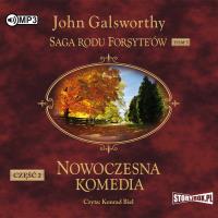 Saga rodu Forsyte'ów. T.5 Nowoczesna... cz.2 CD - Audiobook. Autor: Galsworthy John. Dobreksiazki.pl Okładka książki Saga rodu Forsyte'ów. T.5 Nowoczesna... cz.2 CD - Audiobook
