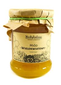 Skarby Roztocza Miód wielokwiatowy 700g. Producent: Skarby Roztocza. Dobreksiazki.pl Zdjęcie produktu Skarby Roztocza Miód wielokwiatowy 700g