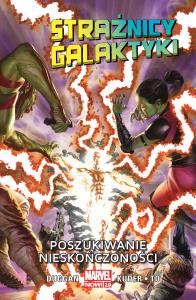 Strażnicy Galaktyki T.3 Poszukiwanie... Autor: Gerry Duggan. Dobreksiazki.pl Okładka książki Strażnicy Galaktyki T.3 Poszukiwanie..