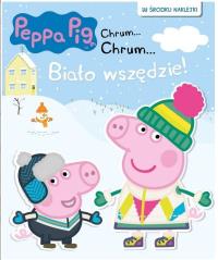 Świnka Peppa Chrum... Chrum... 67 Biało wszędzie!. Autor: Opracowanie zbiorowe. Dobreksiazki.pl Okładka książki Świnka Peppa Chrum... Chrum... 67 Biało wszędzie!