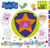 Świnka Peppa. Jaki to kształt? Kolorowy świat.... Autor: Praca zbiorowa. Dobreksiazki.pl Okładka książki Świnka Peppa. Jaki to kształt? Kolorowy świat...
