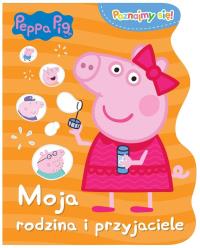 Świnka Peppa. Poznajmy się. Moja rodzina.... Autor: Opracowanie zbiorowe. Dobreksiazki.pl Okładka książki Świnka Peppa. Poznajmy się. Moja rodzina...