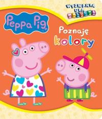 Świnka Peppa. Wyzwania dla malucha. Poznaję kolory. Autor: Opracowanie zbiorowe. Dobreksiazki.pl Okładka książki Świnka Peppa. Wyzwania dla malucha. Poznaję kolory