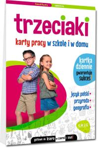 Trzeciaki. Karty pracy w szkole i w domu. Autor: Marta Kurdziel. Dobreksiazki.pl Okładka książki Trzeciaki. Karty pracy w szkole i w domu
