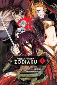 Wielka Wojna Zodiaku #03. Autor: Akatsuki Akira. Dobreksiazki.pl Okładka książki Wielka Wojna Zodiaku #03