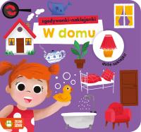 Zgadywanki-naklejanki. W domu. Autor: Opracowanie zbiorowe. Dobreksiazki.pl Okładka książki Zgadywanki-naklejanki. W domu