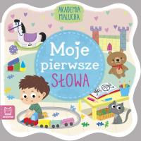 Akademia malucha. Moje pierwsze zdania. Autor: Sylwia Kajdana, * Ewa Nawrocka * Agnieszka Sobich. Dobreksiazki.pl Okładka książki Akademia malucha. Moje pierwsze zdania
