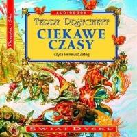 Ciekawe czasy - Audiobook. Autor: Terry Pratchett. Dobreksiazki.pl Okładka książki Ciekawe czasy - Audiobook