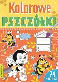 Kolorowe pszczółki. Autor: Opracowanie zbiorowe. Dobreksiazki.pl Okładka książki Kolorowe pszczółki
