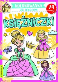Księżniczki (ze wzorem). Autor: Opracowanie zbiorowe. Dobreksiazki.pl Okładka książki Księżniczki (ze wzorem)