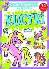 Kucyki (ze wzorem). Autor: Opracowanie zbiorowe. Dobreksiazki.pl Okładka książki Kucyki (ze wzorem)