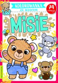 Misie (ze wzorem). Autor: Opracowanie zbiorowe. Dobreksiazki.pl Okładka książki Misie (ze wzorem)
