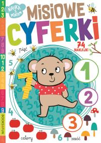 Misiowe cyferki. Autor: Opracowanie zbiorowe. Dobreksiazki.pl Okładka książki Misiowe cyferki