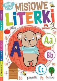 Misiowe literki. Autor: Opracowanie zbiorowe. Dobreksiazki.pl Okładka książki Misiowe literki