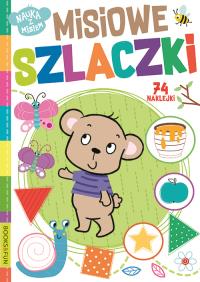 Misiowe szlaczki. Autor: Opracowanie zbiorowe. Dobreksiazki.pl Okładka książki Misiowe szlaczki