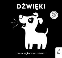 Oko malucha. Harmonijki kontrastowe. Dźwięki. Autor: Opracowanie zbiorowe. Dobreksiazki.pl Okładka książki Oko malucha. Harmonijki kontrastowe. Dźwięki