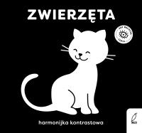 Oko malucha. Harmonijki kontrastowe. Zwierzęta. Autor: Opracowanie zbiorowe. Dobreksiazki.pl Okładka książki Oko malucha. Harmonijki kontrastowe. Zwierzęta