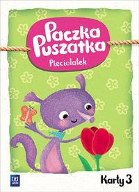 Paczka Puszatka. Pięciolatek KP cz.3 WSiP. Autor: Anna Borchard, Joanna Marcinkiewicz. Dobreksiazki.pl Okładka książki Paczka Puszatka. Pięciolatek KP cz.3 WSiP