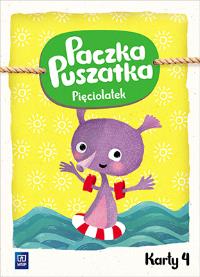 Paczka Puszatka. Pięciolatek KP cz.4 WSiP. Autor: Anna Borchard, Joanna Marcinkiewicz. Dobreksiazki.pl Okładka książki Paczka Puszatka. Pięciolatek KP cz.4 WSiP