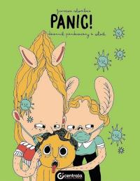 Panic! Dziennik pandemiczny z Wloch. Autor: Francesca Colombara. Dobreksiazki.pl Okładka książki Panic! Dziennik pandemiczny z Wloch