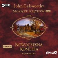 Saga rodu Forsyte'ówT.6 Nowoczesna komedia cz.3 CD - Audiobook. Autor: Galsworthy John. Dobreksiazki.pl Okładka książki Saga rodu Forsyte'ówT.6 Nowoczesna komedia cz.3 CD - Audiobook