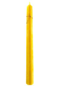 Skarby Roztocza Świeca z wosku pszczelego 25cm. Producent: Skarby Roztocza. Dobreksiazki.pl Zdjęcie produktu Skarby Roztocza Świeca z wosku pszczelego 25cm