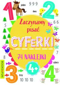 Zaczynamy pisać cyferki. Autor: Opracowanie zbiorowe. Dobreksiazki.pl Okładka książki Zaczynamy pisać cyferki