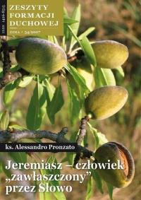 Zeszyty Formacji Duchowej nr 34 Jeremiasz. Autor: ks. Alessandro Pronzato. Dobreksiazki.pl Okładka książki Zeszyty Formacji Duchowej nr 34 Jeremiasz