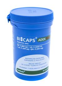 ForMeds BICAPS ADEK Max 60kaps. Producent: ForMeds. Dobreksiazki.pl Zdjęcie produktu ForMeds BICAPS ADEK Max 60kaps