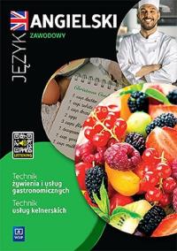 Okładka książki J.ang. zawodowy dla branży gastronomicznej ćw.2021