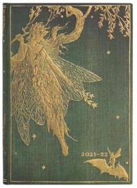 Kalendarz książkowy midi 2021-2022 Olive Fairy. Wydawca: Paperblanks. Dobreksiazki.pl Opakowanie Kalendarz książkowy midi 2021-2022 Olive Fairy