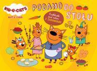 Kot-o-ciaki. Podano do stołu. Podkładki pod talerz. Autor: Opracowanie zbiorowe. Dobreksiazki.pl Okładka książki Kot-o-ciaki. Podano do stołu. Podkładki pod talerz