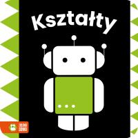 Kształty. Książki kontrastowe. Autor: Opracowanie zbiorowe. Dobreksiazki.pl Okładka książki Kształty. Książki kontrastowe