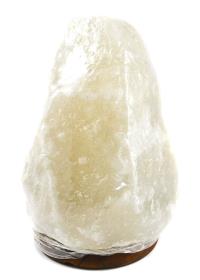 Lampa solna himalajska naturalna biała 3-4kg. Producent: Solana. Dobreksiazki.pl Zdjęcie produktu Lampa solna himalajska naturalna biała 3-4kg