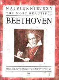 Okładka książki Najpiękniejszy Beethoven na fortepian