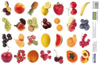 Opakowanie Naklejki Owoce