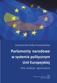 Okładka książki Parlamenty narodowe w systemie politycznym UE