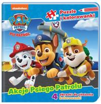 Psi Patrol. Puzzle i kolorowanki. Akcje Psiego Patrolu.. Autor: Opracowanie zbiorowe. Dobreksiazki.pl Okładka książki Psi Patrol. Puzzle i kolorowanki. Akcje Psiego Patrolu.