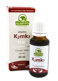 Slavito K2 MK-7 200mcg krople 20ml. Producent: Slavito. Dobreksiazki.pl Zdjęcie produktu Slavito K2 MK-7 200mcg krople 20ml