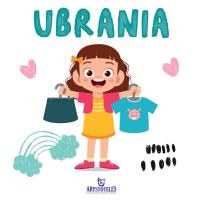 Ubrania. Autor: Matusiak Monika. Dobreksiazki.pl Okładka książki Ubrania